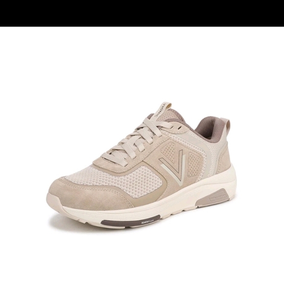 Vionic Women’s Walk Strider Knit Performance Walking Sneaker - Beige - Picture 8 of 9